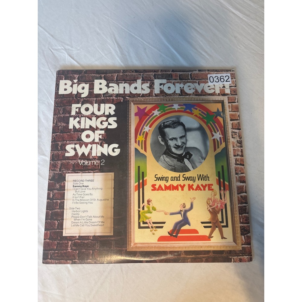 Realm Records Big Bands Forever Four Kings of Swing Vol 2 LP 12" Vinyl Good 1977